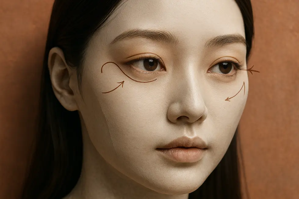 目の形矯正手術の種類とそれぞれの原理。