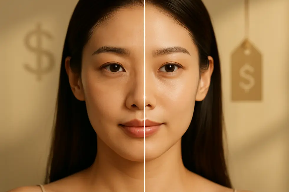 ソフトウェーブ施術による顔のリフティング効果と、気になる価格帯の目安。