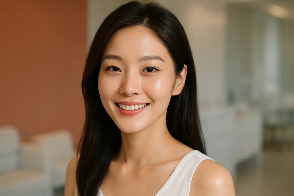 トリプルトーニングで手に入れる、輝く自信肌のイメージ。