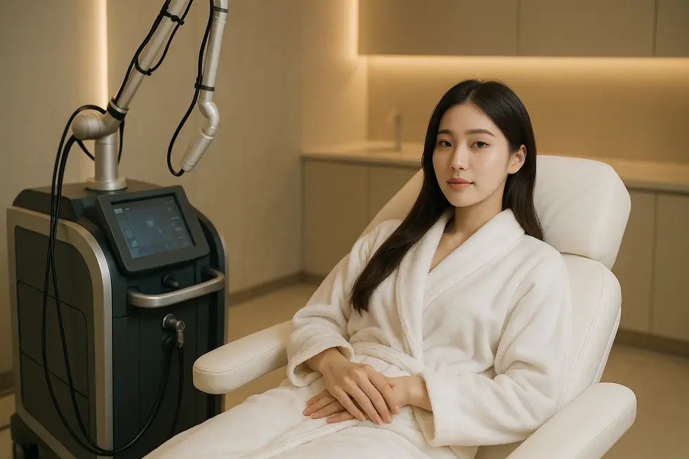 美容皮膚科で行われる最新の毛穴ケア施術。