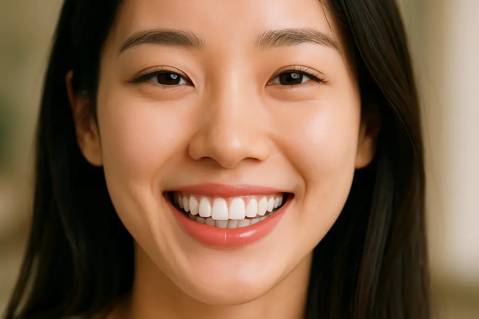 歯茎の整形により、バランスの取れた美しい歯茎のラインと、自信に満ちた笑顔が実現しました。