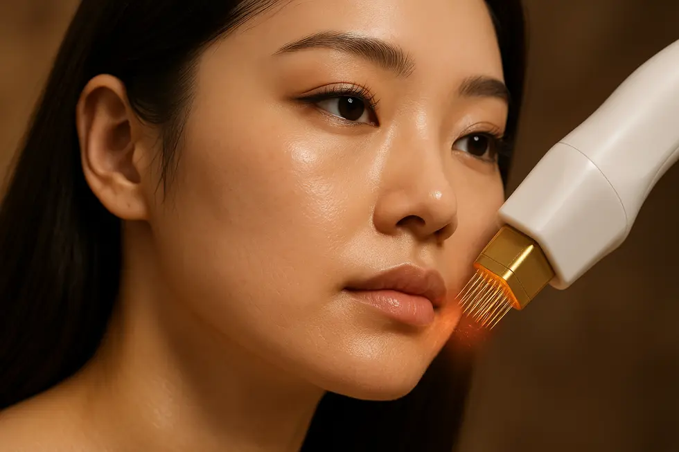 サーフェクトのマイクロニードル高周波による肌再生メカニズム。