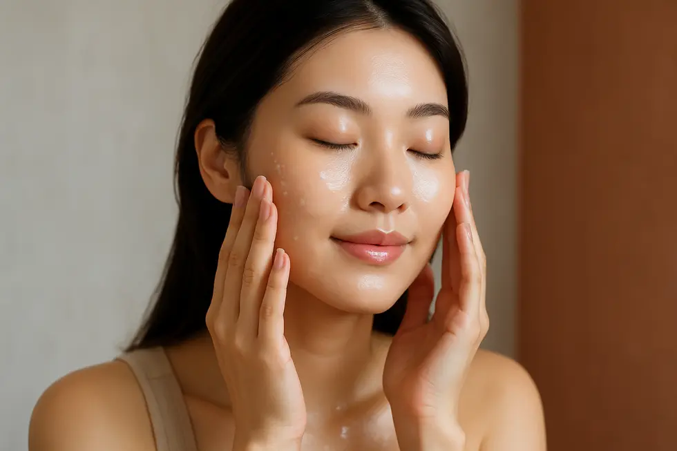 再生レーザー後の丁寧なアフターケアで、理想の美肌を維持。