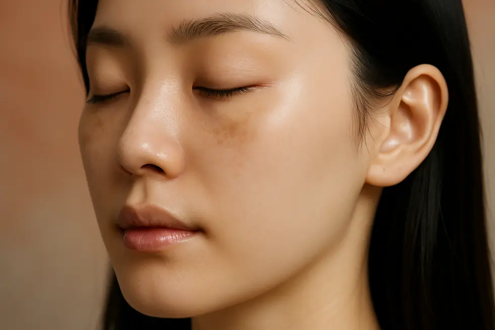 レーザートーニングの穏やかな作用が、肝斑やシミを少しずつ改善し、透明感のある肌へと導きます。