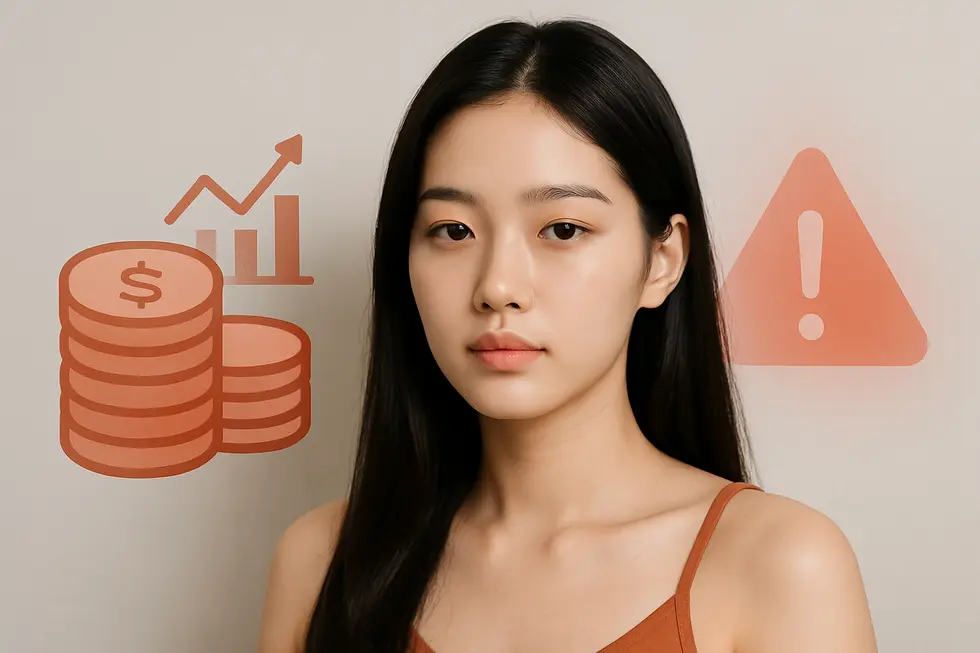 レーザートーニングの費用相場と、知っておくべき副作用や施術後の注意点を解説します。