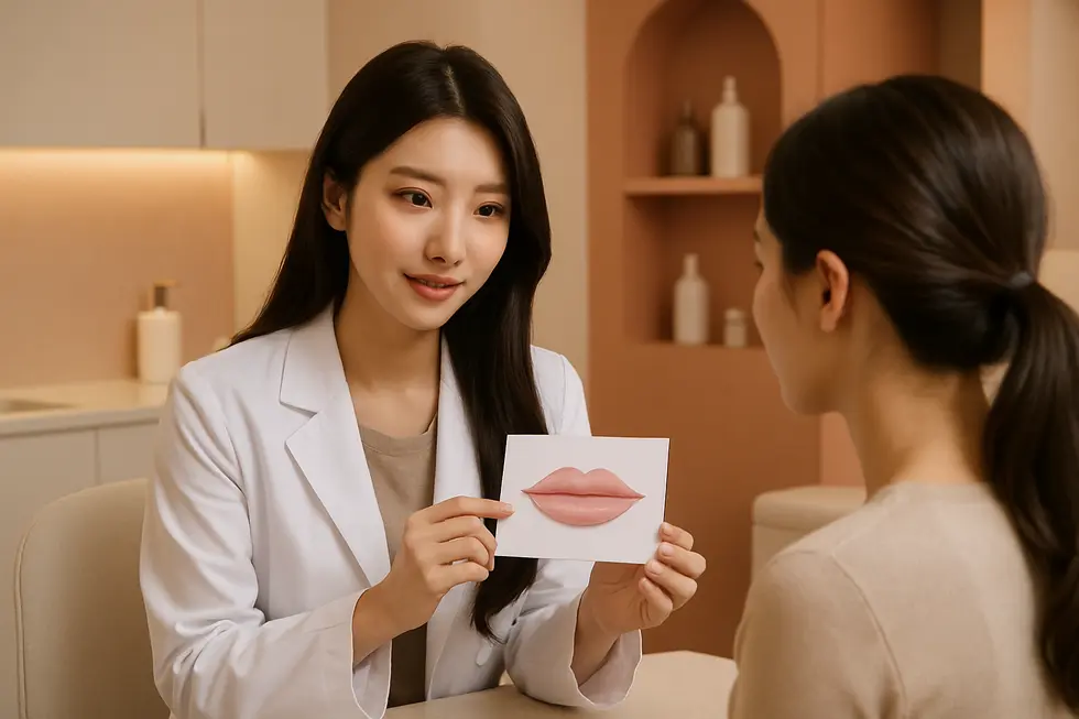 リップフィラーの注意点、対象者、そして施術後の正しいケア。