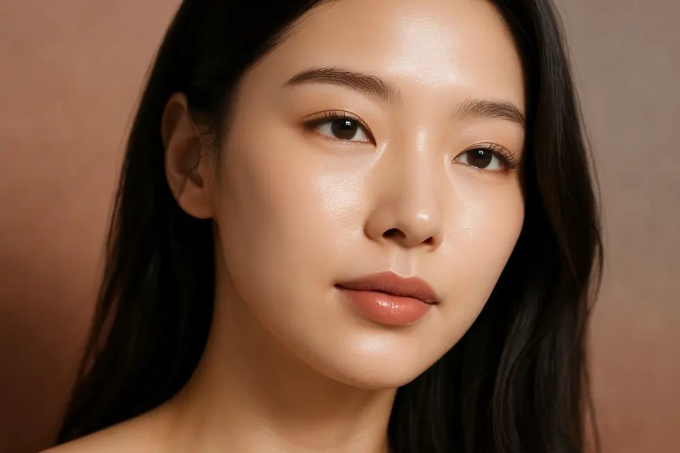 再生管理のメカニズム：肌の深層部で細胞が活性化され、再生するイメージ。