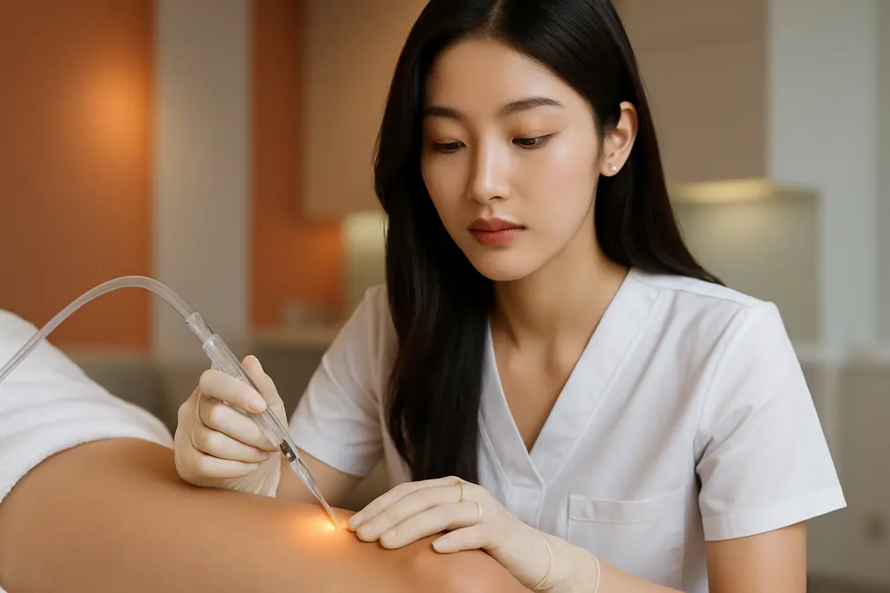 カルボキシセラピー:炭酸ガス注入で肌の悩みをケア。