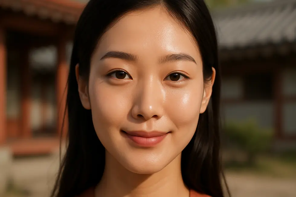 韓方ケアで手に入れた、内側から輝くクリアな素肌。