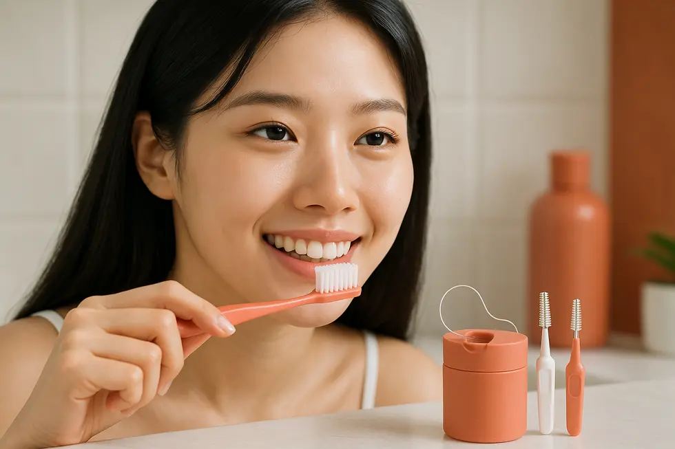 レジン治療後の歯を長持ちさせるには、毎日の丁寧な口腔ケアと、定期的な歯科検診が欠かせません。