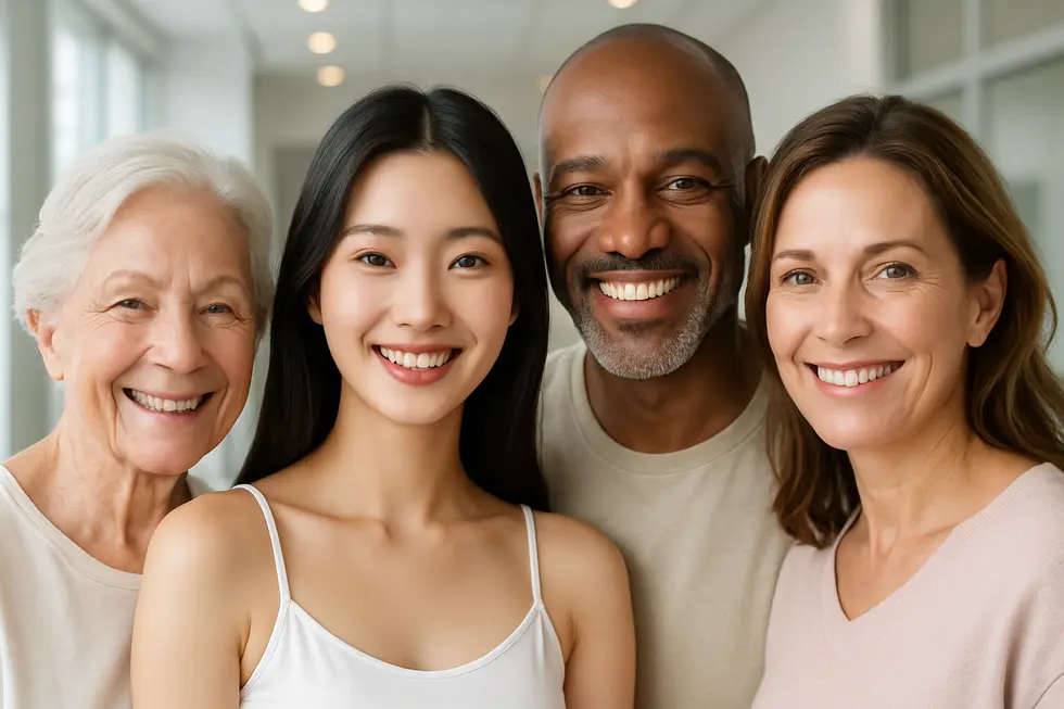 シミ、肝斑、毛穴の悩みから解放された、輝く肌を手に入れた人々