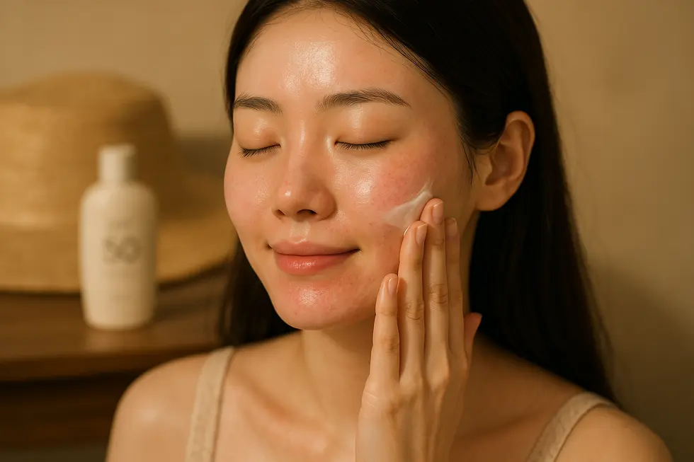 施術後のデリケートな肌を守る、保湿と徹底した紫外線対策の重要性