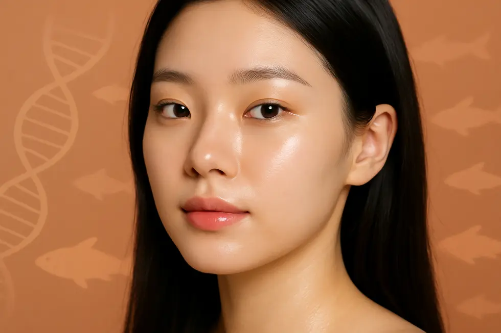 PDRNの肌再生メカニズム：サーモンDNA由来の成分が肌の細胞レベルから若返りを促進します。