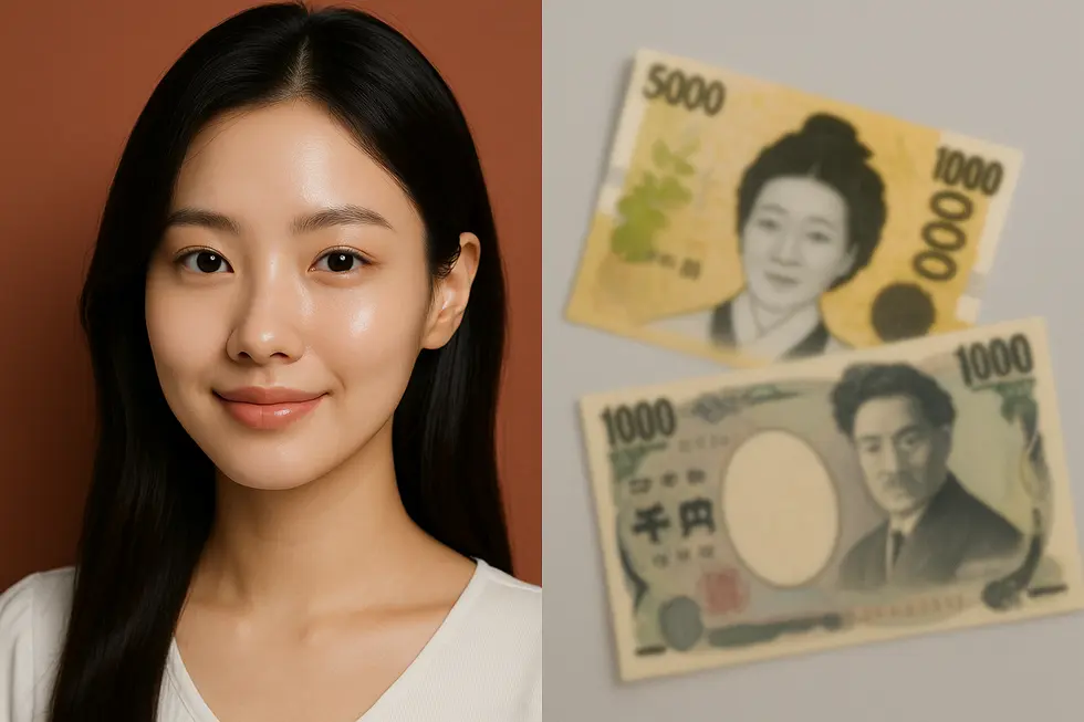 ファセラの施術効果のイメージと、費用に関する考慮事項、そして安全な施術のための注意点を視覚的に表現。