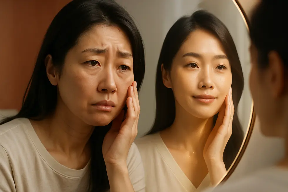 リフテラ2で期待できる、メスを使わない自然なリフトアップ効果。