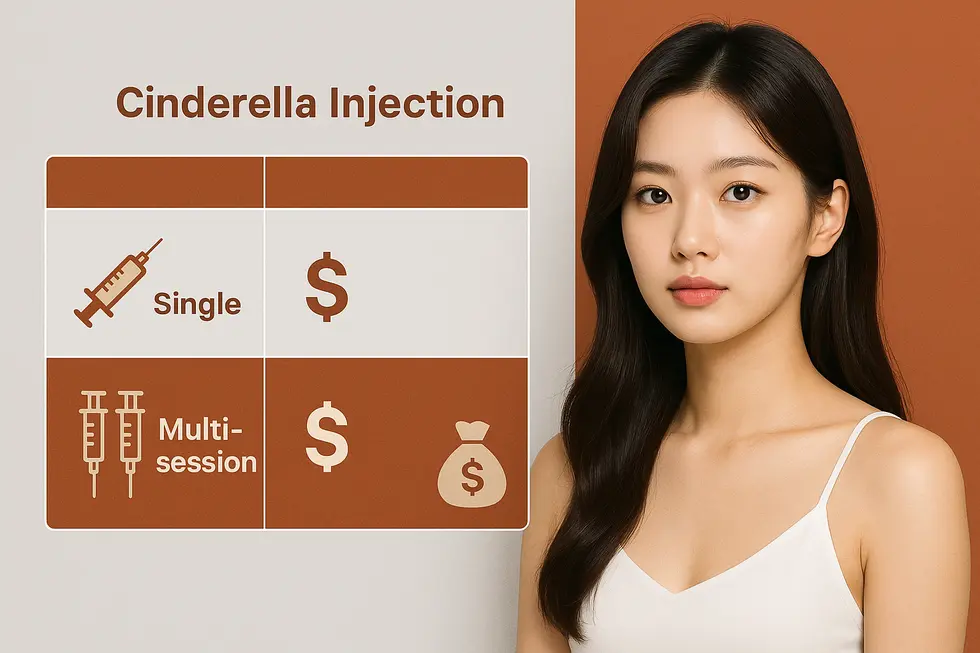 シンデレラ注射の費用相場とコース内容を比較。