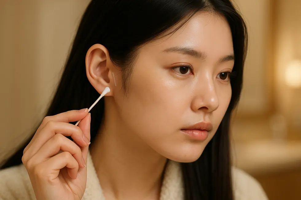 耳形矯正後の適切なケアで、理想の耳の形を維持しましょう。