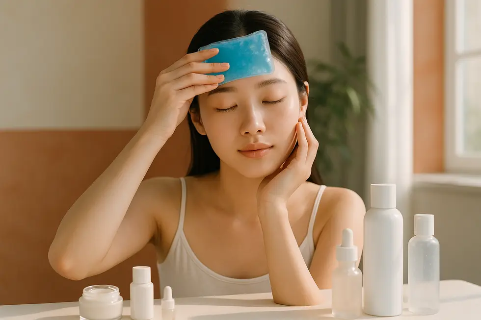 眉リフト施術後の適切なケアと、効果を長持ちさせるためのスキンケアや生活習慣の重要性を示しています。