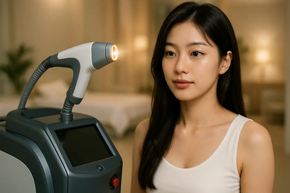 ノブリンレーザー：2つの波長で多様な肌悩みにアプローチする最先端美容医療機器。