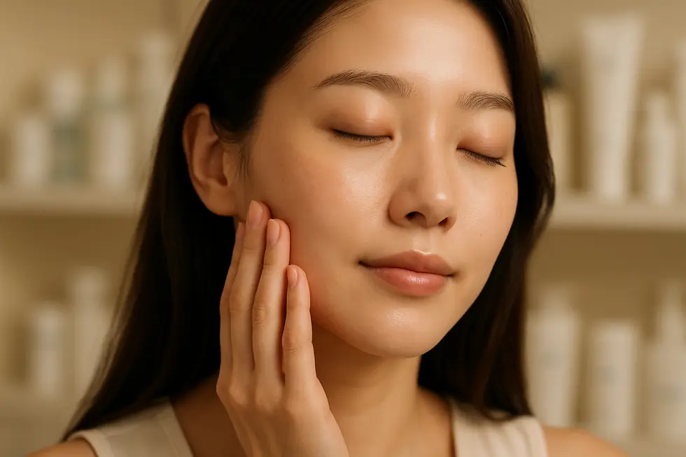 원더부스터 시술 후 변화된 피부결과 톤, 탄력을 느낄 수 있습니다.