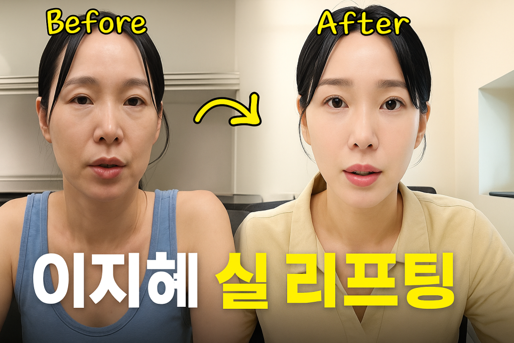 이지혜 실 리프팅