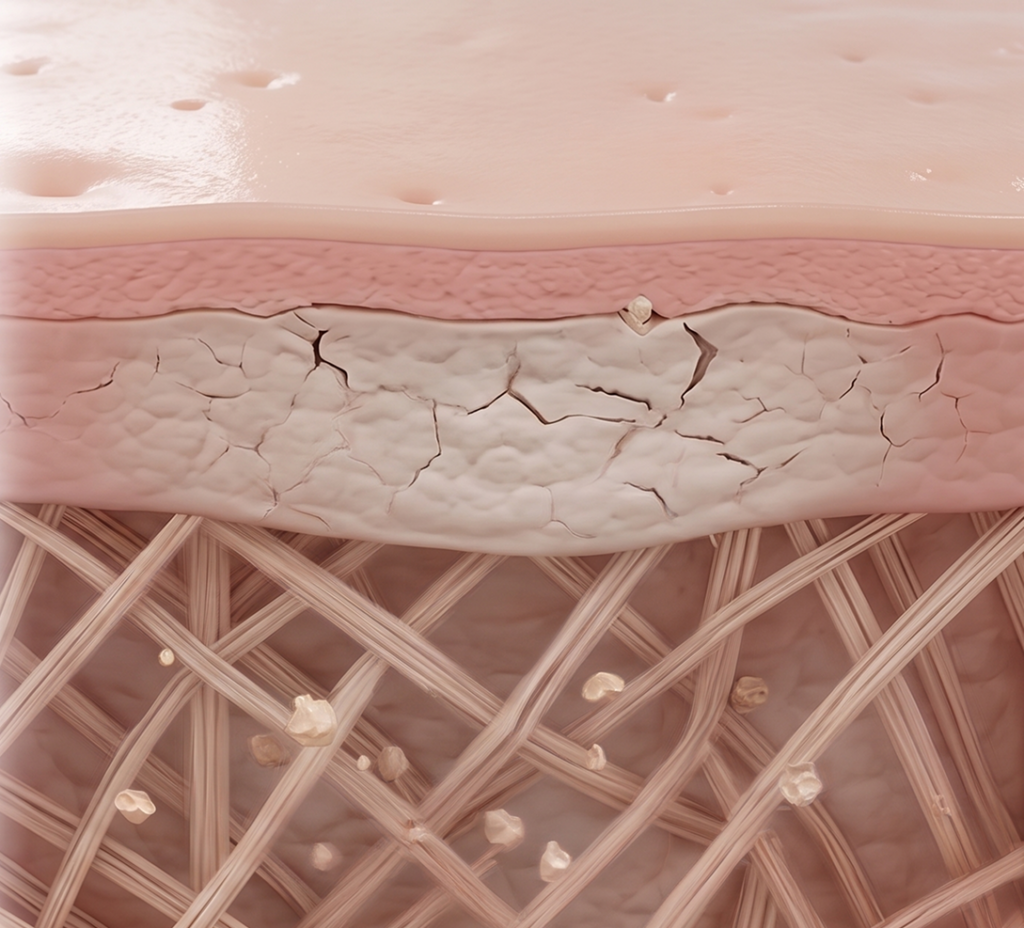 겉은 번들거리고 속은 찢어질 듯한 건조함