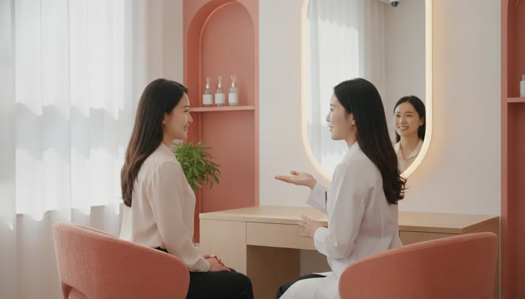 만족스러운 결과를 위해 시술 전 상세한 디자인 상담은 필수입니다