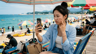 여름철 상처가 남긴 파인 흉터, [새살침]으로