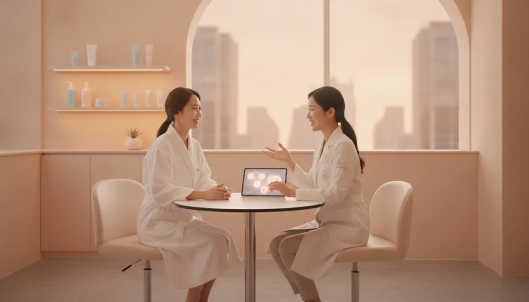 피부 타입에 맞는 꿀조합 시술을 찾기 위한 의료진과의 꼼꼼한 상담은 필수입니다.