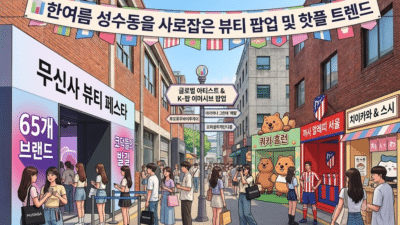 무더위 뚫고 성수동 뷰티 팝업 도장깨기? 자극받은 피부를 위한 맞춤 솔루션 5 무더위 뚫고 성수동 뷰티 팝업 도장깨기