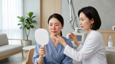 안면 홍조 레이저 — 안면 홍조 레이저 치료 원리와 회복 과정 안내 (photo)