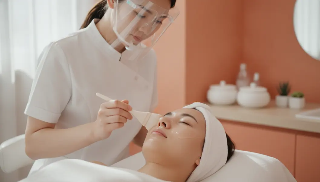 천연 살리실산을 활용한 식물추출물 필링은 모공 속 피지를 효과적으로 녹여줍니다.