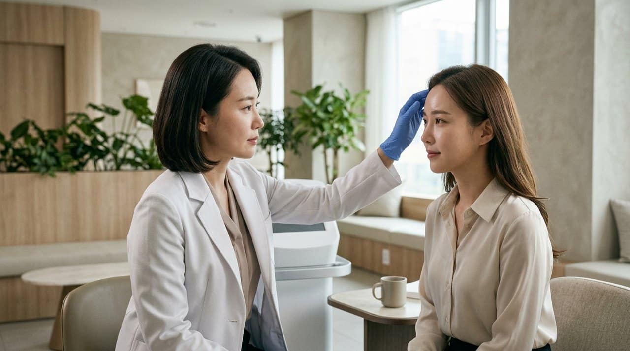 이마 필러 지방이식 피부과 전문의 정밀 1:1 상담 및 진단