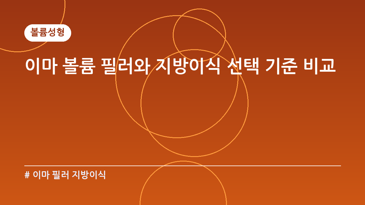 이마 필러 지방이식 시술 침투 깊이 및 임상 효과 비교 인포그래픽 차트
