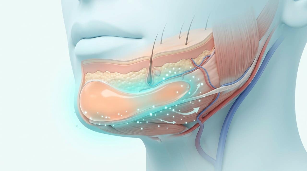 턱끝 필러 효과 지속기간 완벽 가이드 3 턱끝 필러 효과 지속기간 시술 침투 깊이 및 임상 효과 비교 인포그래픽 차트