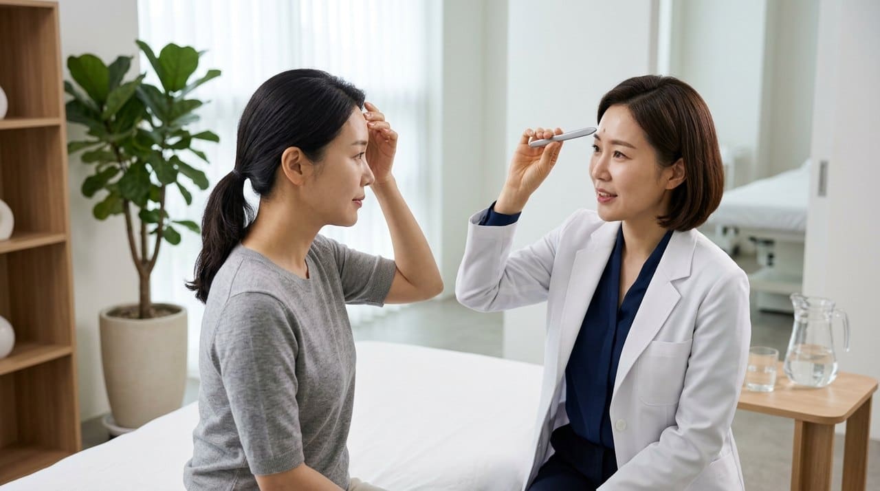 이마 필러 지방이식 피부과 전문의 정밀 1:1 상담 및 진단