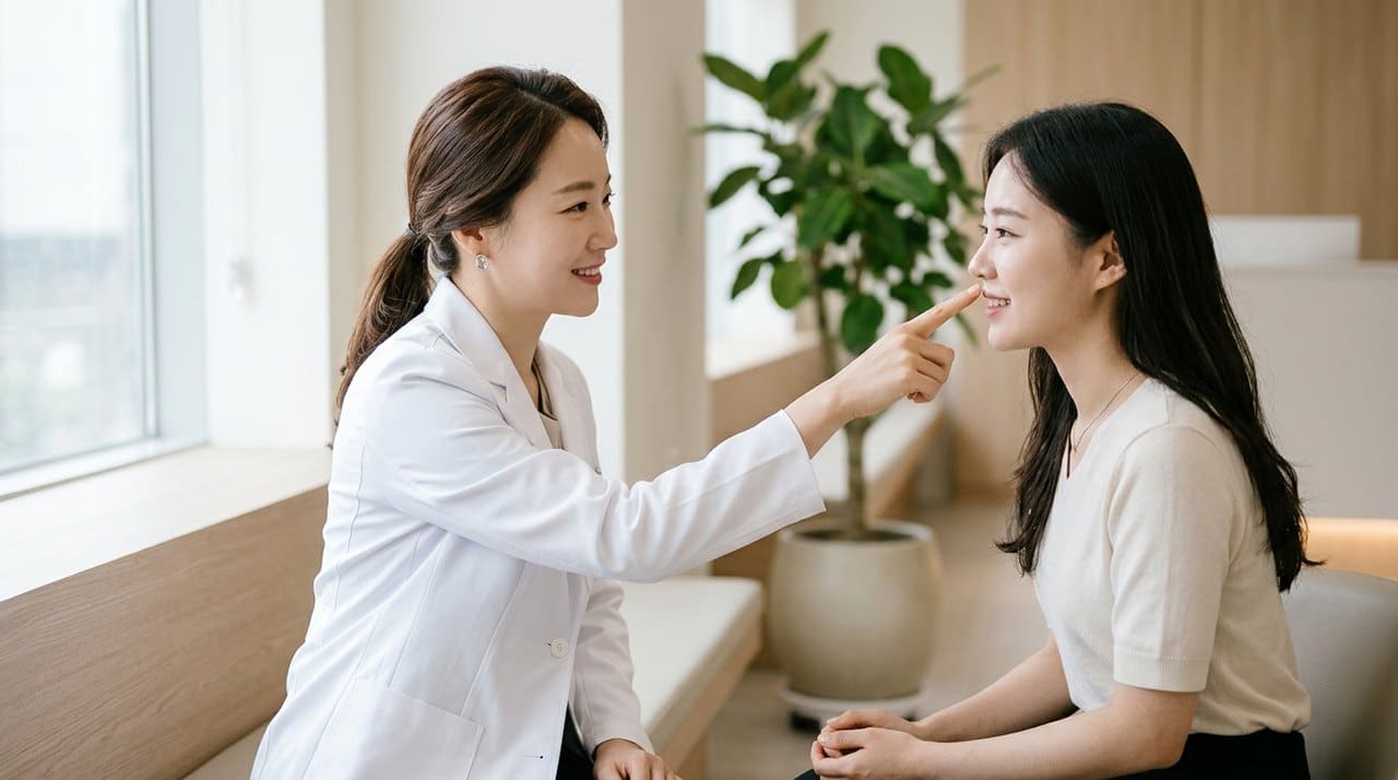 잇몸 미소 보톡스 적합 대상 피부과 전문의 정밀 1:1 상담 및 진단