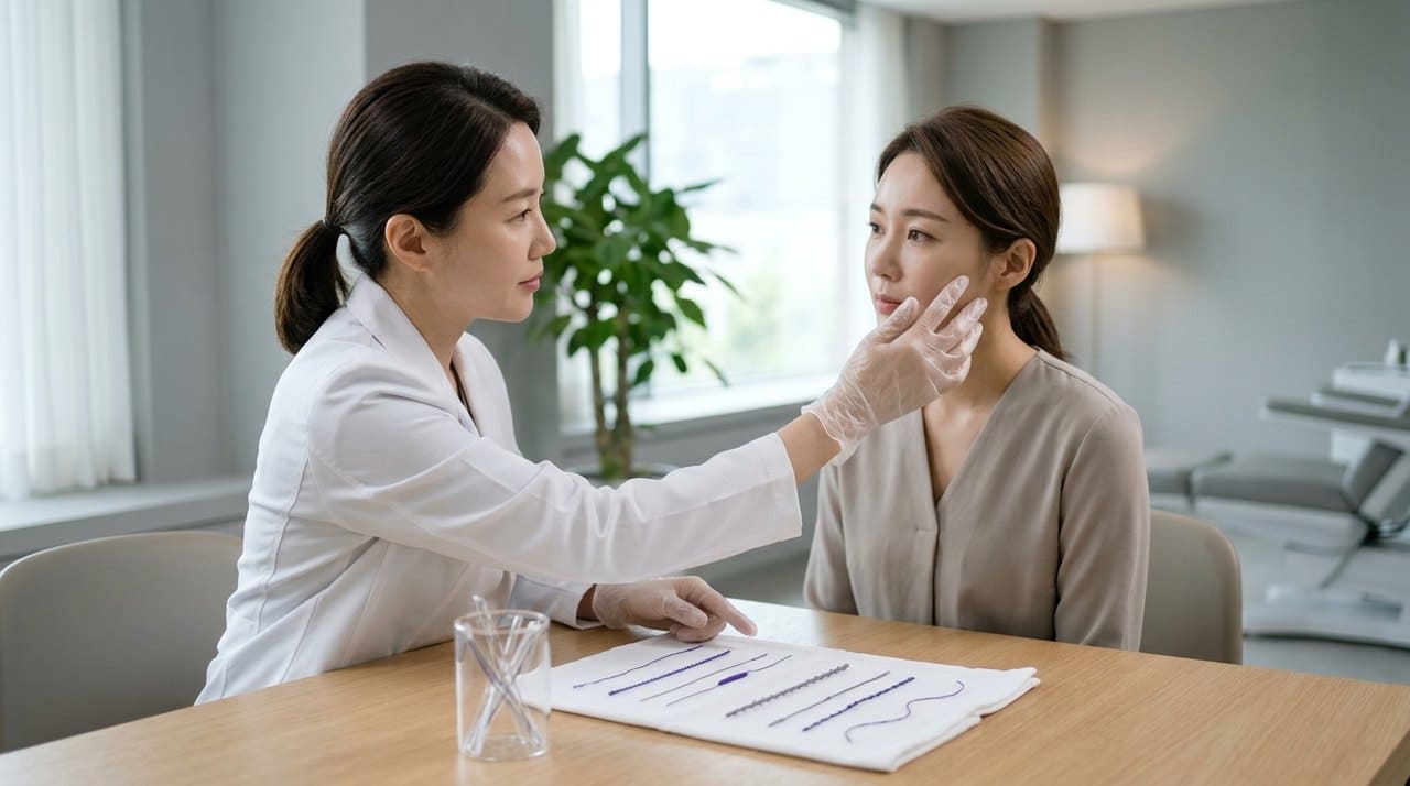 실리프팅 실 종류 피부과 전문의 정밀 1:1 상담 및 진단