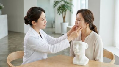 실리프팅 필러리프팅 비교 — 실리프팅과 필러리프팅 처짐 개선 효과와 다운타임 비교 (photo)