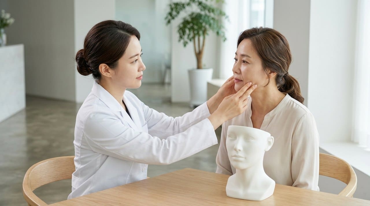 실리프팅 필러리프팅 비교 피부과 전문의 정밀 1:1 상담 및 진단