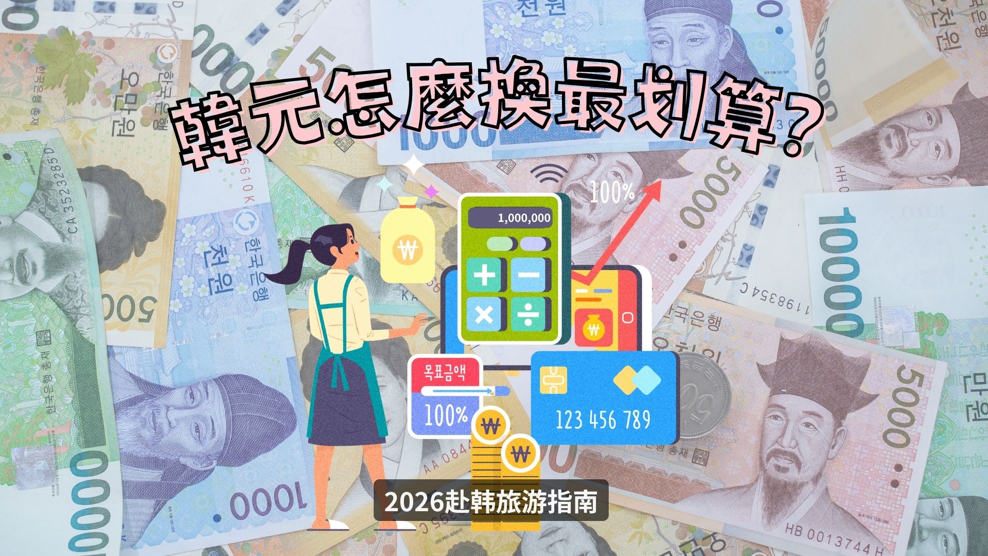 2026赴韓旅遊指南：韓元匯率「大跳水」，怎麼換錢最划算？附首爾必玩清單！