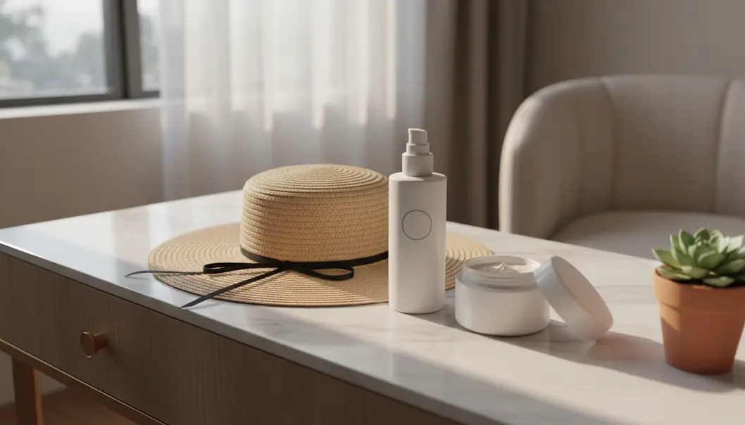 Crucial aftercare steps: hydration and sun protection following your Platinum PTT treatment.