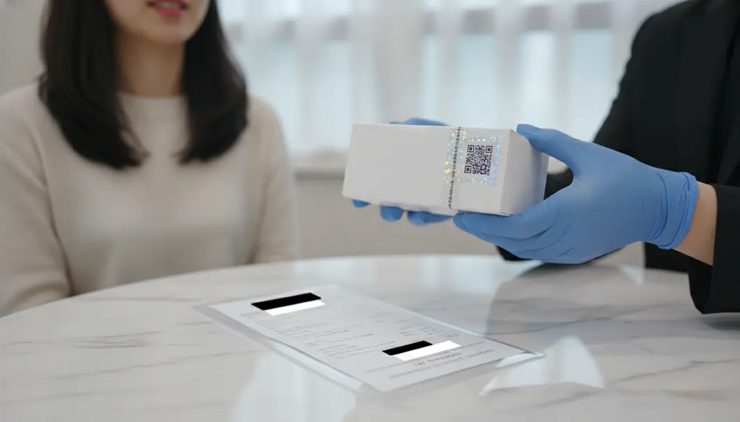 在江南站接受鳳凰電波或美版音波時，現場掃描原廠探頭QR Code是保障權益的關鍵步驟。