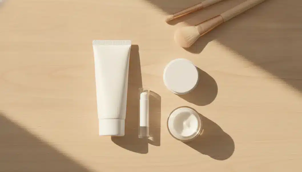 輕薄防曬搭配局部微遮瑕，打造全天持妝透明系學生妝容