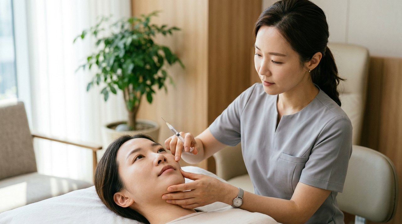 膠原蛋白增生針 韩国正规皮肤科专业医师一对一面诊与皮肤检测