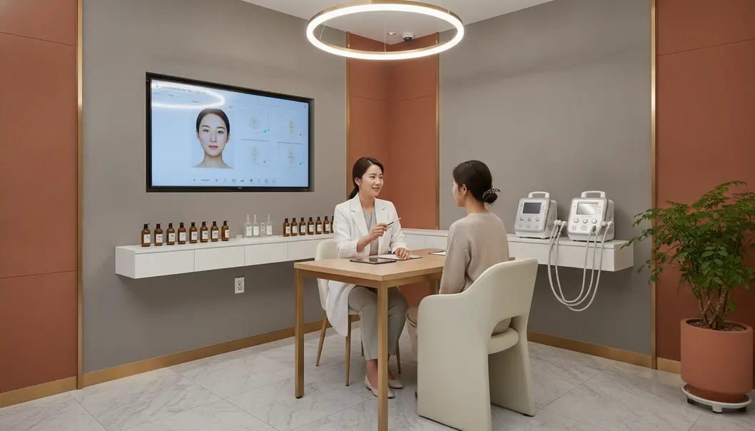 宋慧喬保養法深度醫療與美膚全解析:音波拉提、麗珠蘭再生與韓國醫美價格終極攻略 3 在專業皮膚科醫師諮詢下擬定專屬抗老方案,確保安全與卓越預後。
