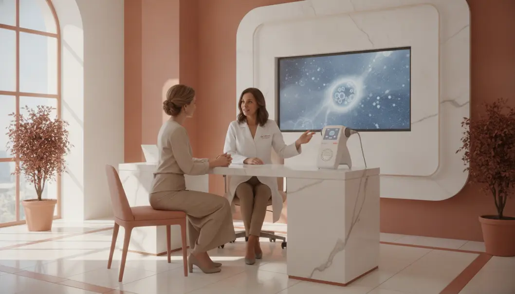 施打 Ultherapy PRIME 必須認明原廠防偽標籤與認證醫師，確保發數能量穩定安全。