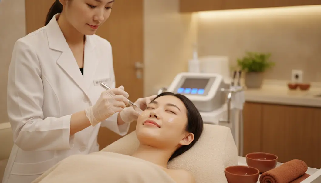 紐拉燈(Neuraderm)療程全攻略:核心胜肽原理、水光效果、價格與術後護理深度解析 3 由專業醫師進行水光導入與術後密集修護,能使紐拉燈抗老效果維持更久。