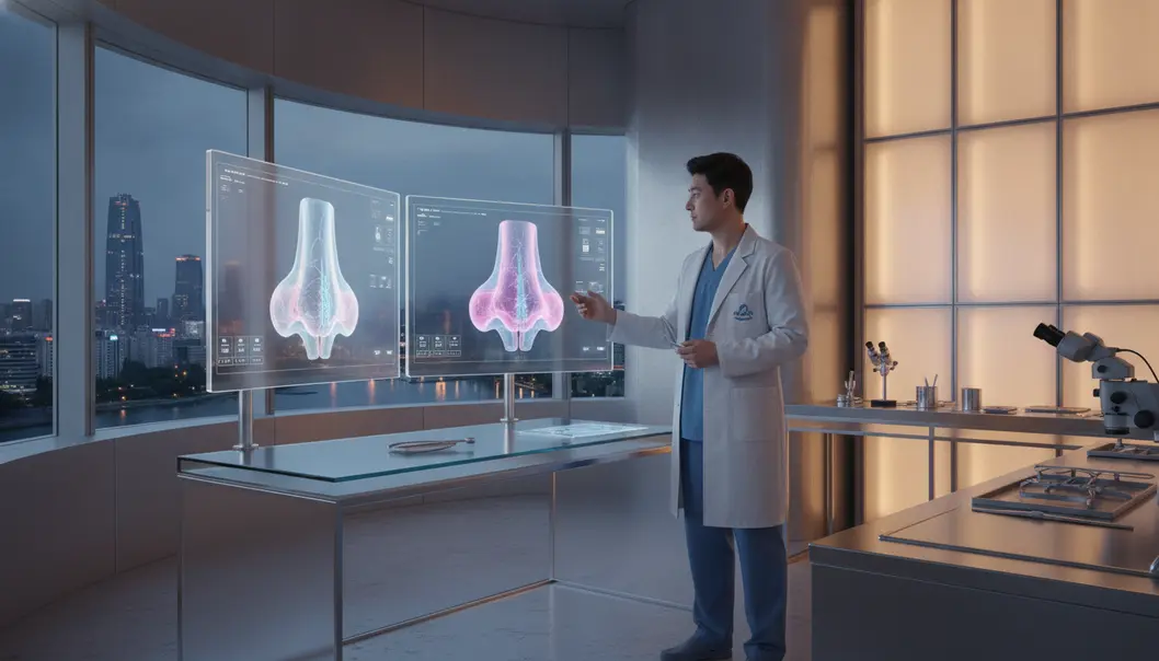 韓國鼻修復手術需倚賴 3D-CT 精準診斷軟骨殘餘與內部疤痕狀態