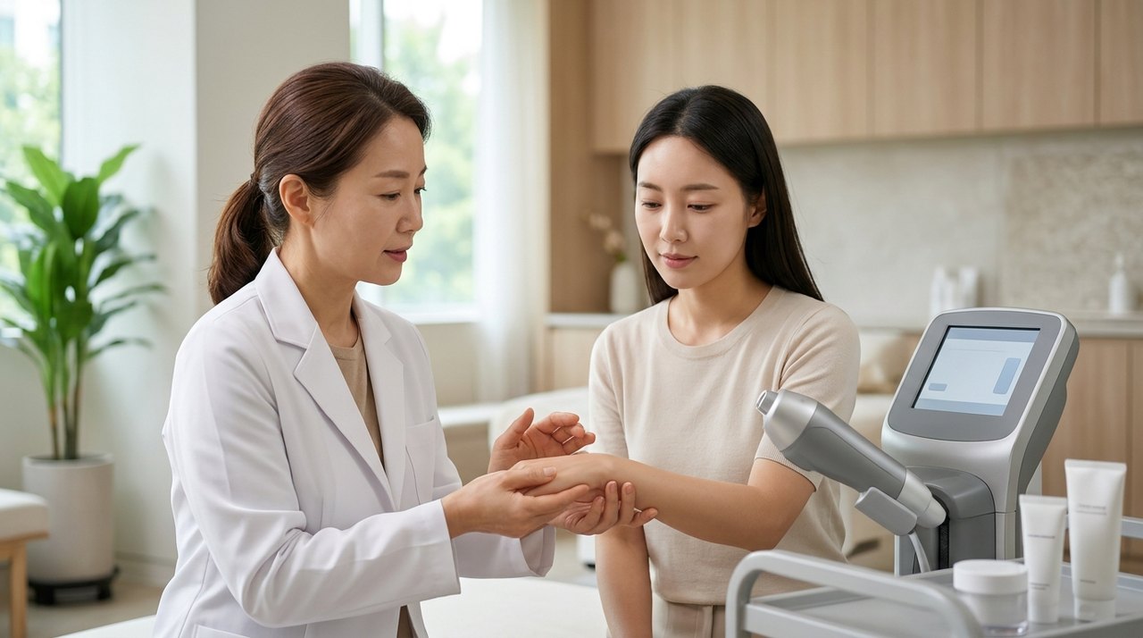 皮膚拉提療程 韩国正规皮肤科专业医师一对一面诊与皮肤检测